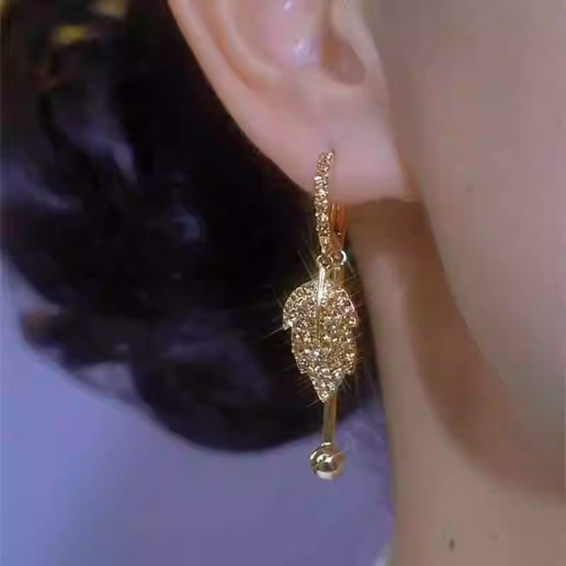 New Fashion Full Diamond Super Sparkling Earrings