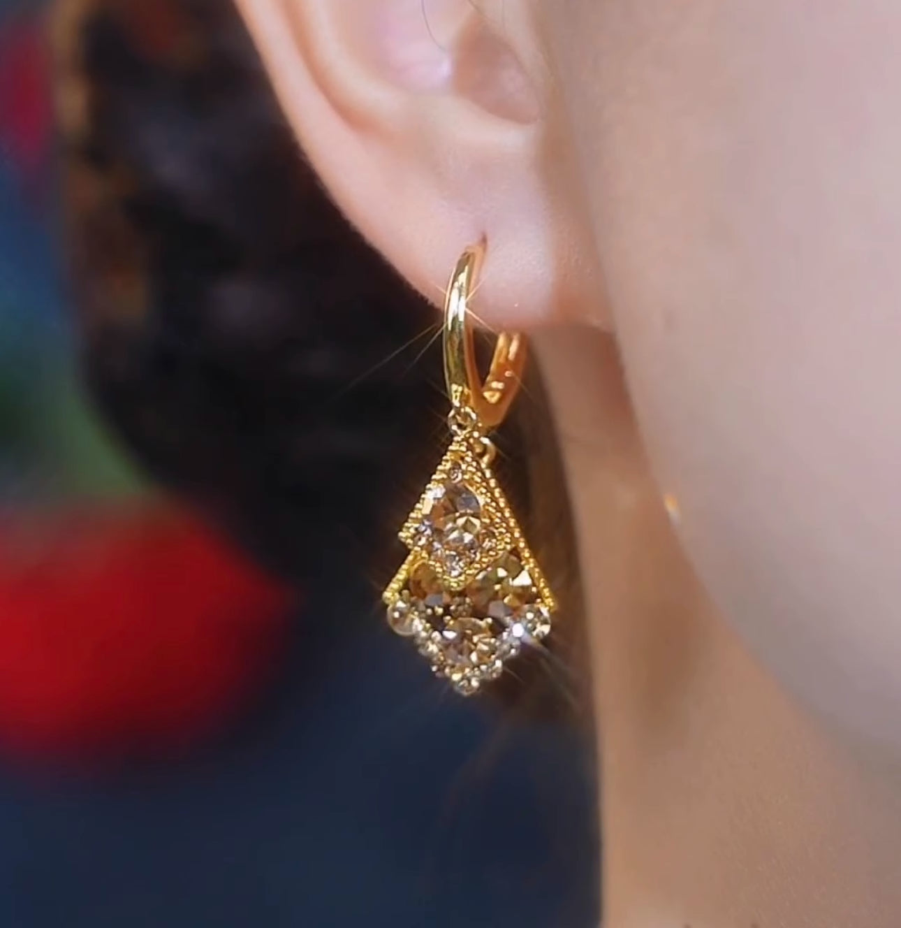 New Light Luxury Niche Design Earrings Female Accessories