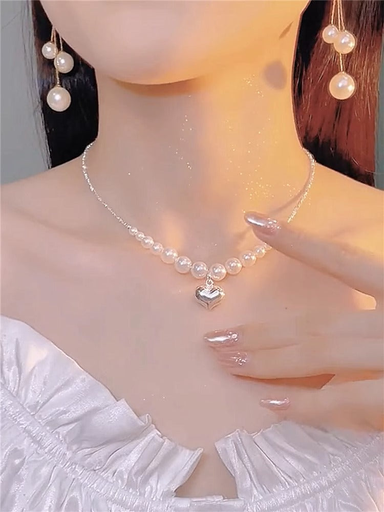 Love Pearl Necklace Accessories