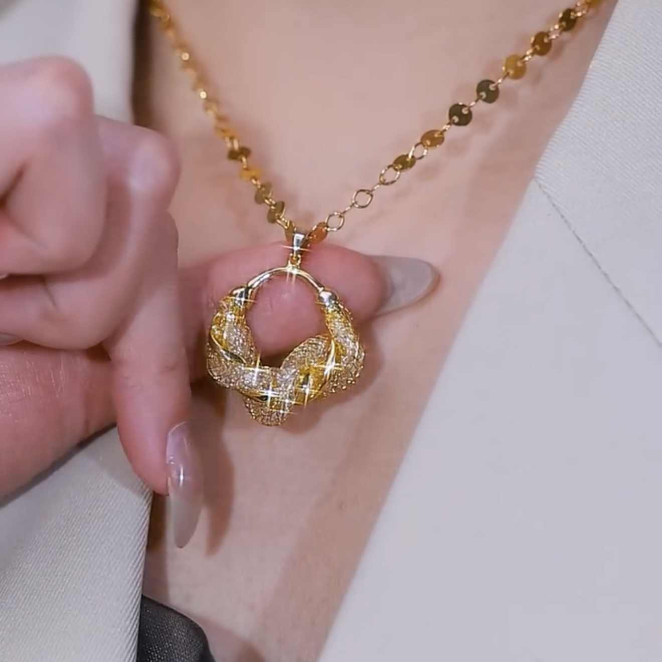 Mesh Necklace for Women Choker Style Versatile Accessory