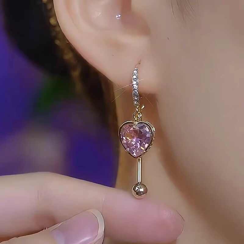 Love Tassel Light Luxury Fashion High-end Earrings for Women