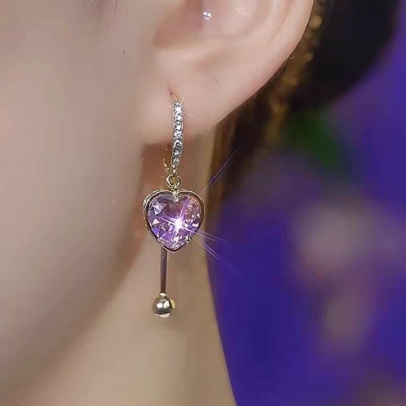 Love Tassel Light Luxury Fashion High-end Earrings for Women
