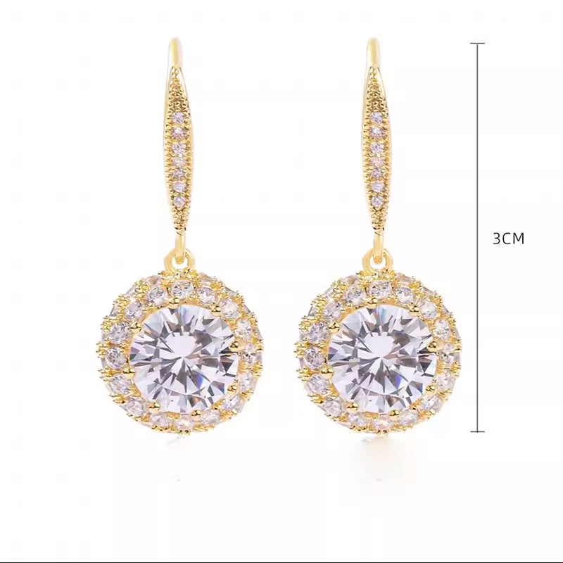 Exquisite And Fashionable Round Earrings For Women