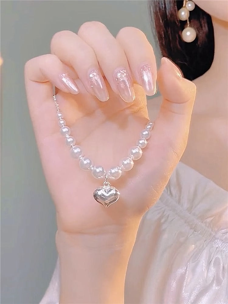 Accesorios para collar de perlas Love