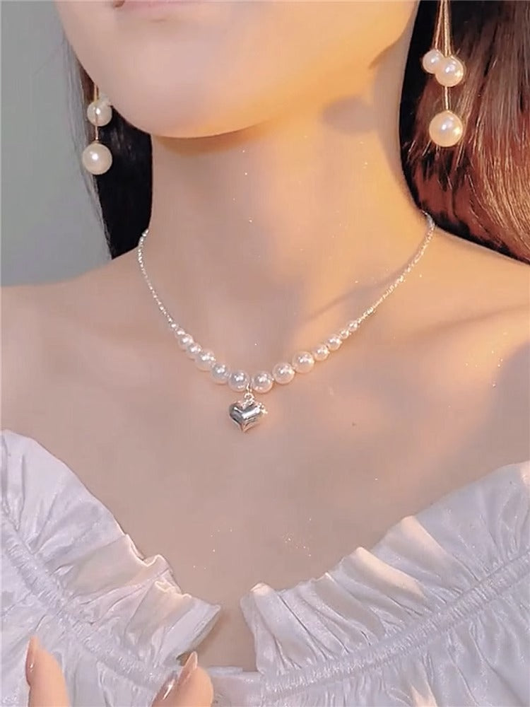 Accesorios para collar de perlas Love