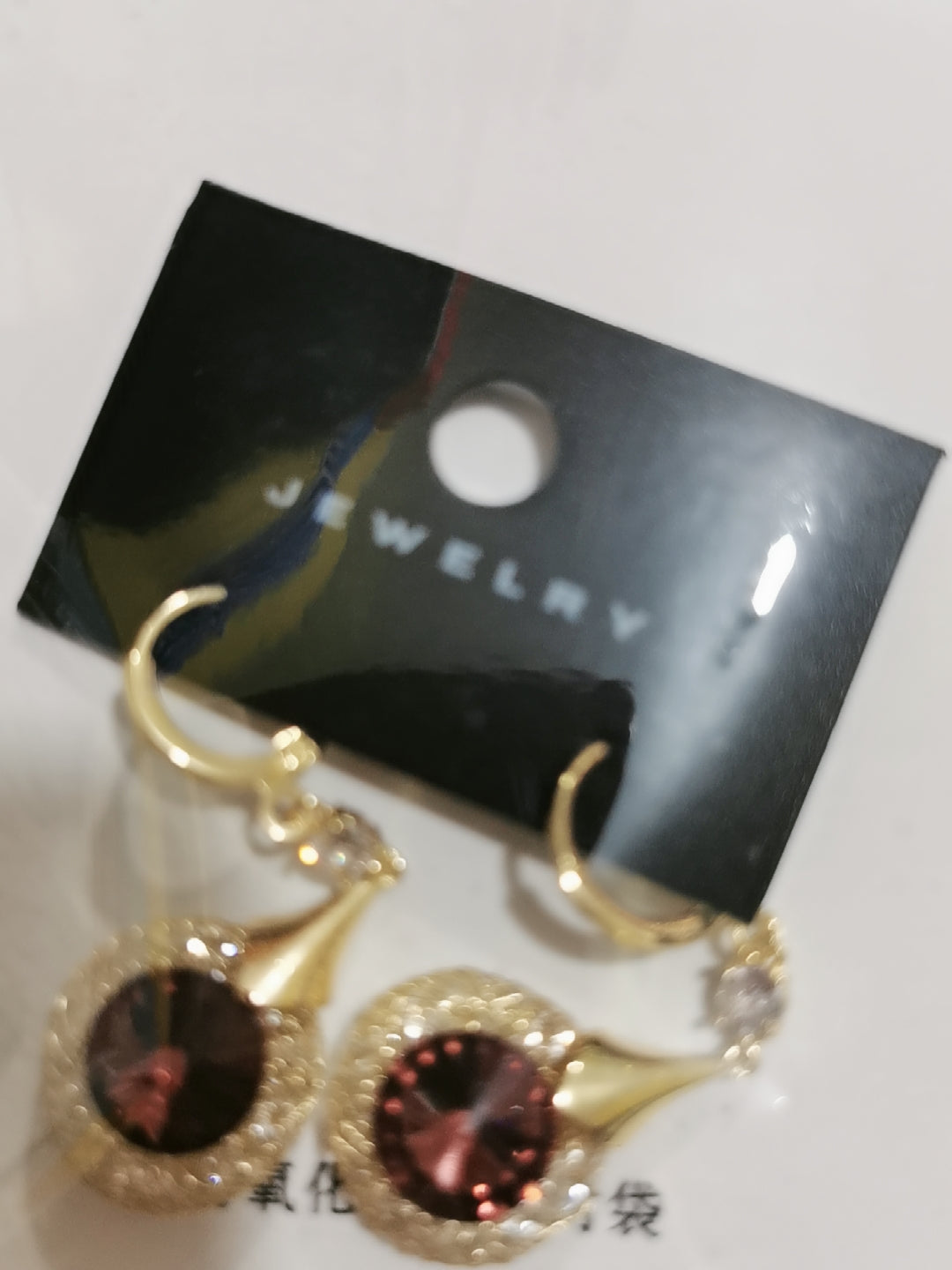 High-End Zircon Earring Women'S Accessories